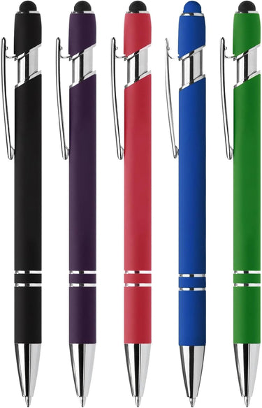 Premium Quality Stylus Tip Metal Ballpoint (Blue) 1pc